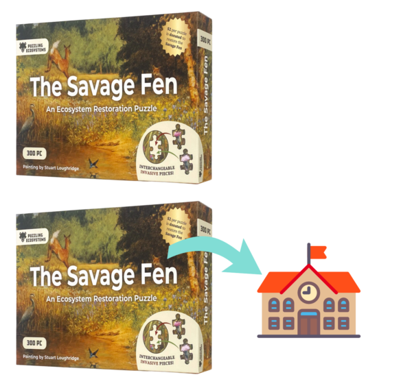 "Buy One, Give One" Savage Fen Puzzle